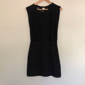 Aritzia Lace and silk Wilfred dress